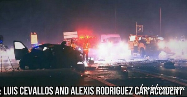 Alexis Rodriguez Luis Cevallos car accident Video