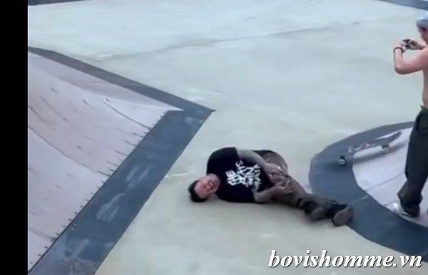 Watch Bam Margera video accident took a serious tumble while showing skateboarding skills
