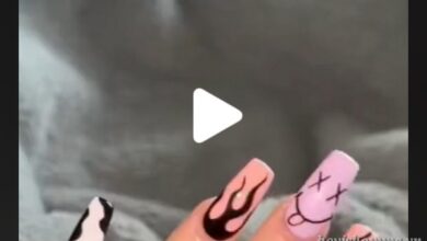 "New Nails & My Kitty" TikTok Video by User Gosd7n01yj
